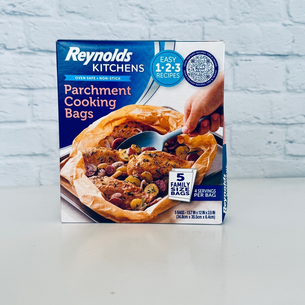 New Reynolds Parchment Cooking Bags Family Size